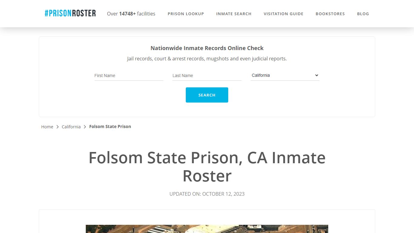 Folsom State Prison, CA Inmate Roster - Prisonroster